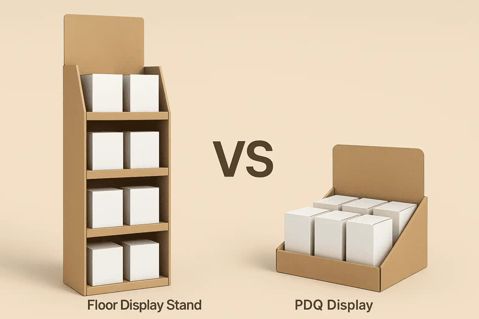 Floor Display Stand vs PDQ Display: Which Works Best for Promotions